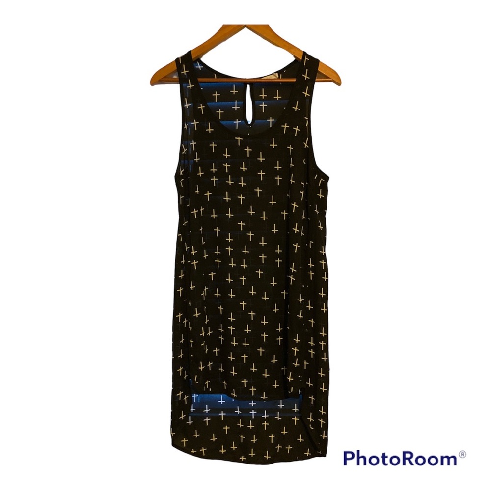 Lush Brand Sheer Sheath Dress